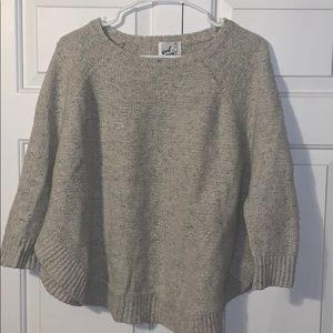 April Marin sweater poncho
